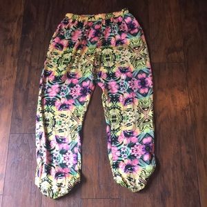 LF Silk jogger pants NWOT